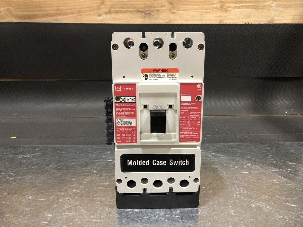 CUTLER-HAMMER HKDKR Molded Case Switch c/w 2A/2B Auxiliary Switch HKDKROB
