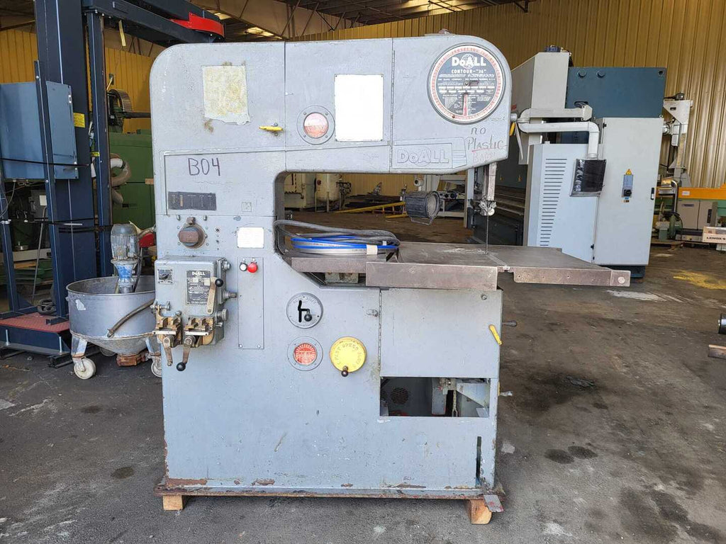 DOALL 36" x 13" Variable Speed Vertical Band Saw w/Band Welder, 440V, 3-ph 3613-2