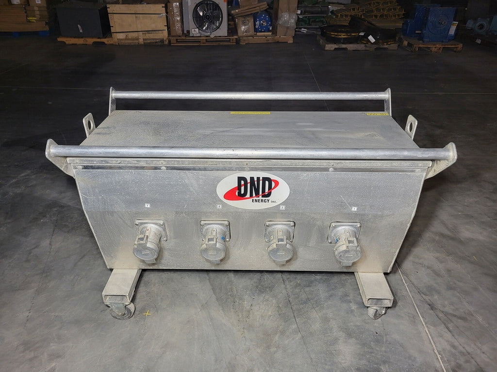 WEST COAST ELECTRIC 225 Amp Mobile Welding Distribution Mobile Cart w/ 8 x 60 Amp Receptacles