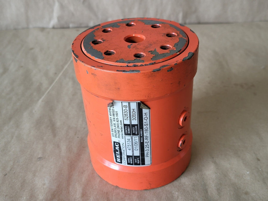 HELAC Hydraulic Rotary Actuator PH-3.25-E-RF-180-S1-O-H, 52830-B