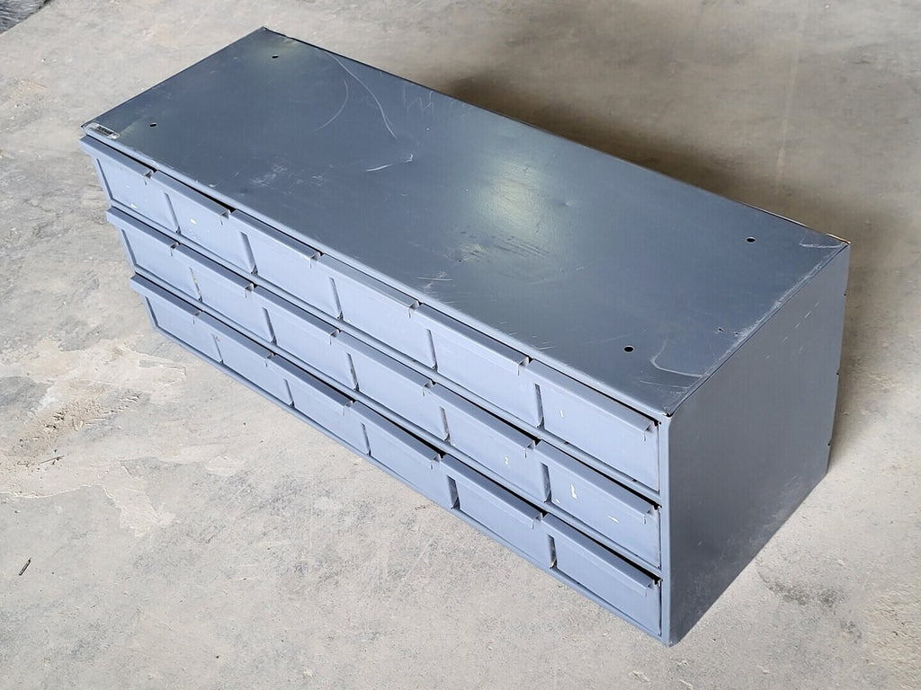 DURHAM Drawer Cabinet 030-95, 18 Drawer, 33-13/16" x 12-1/4" x 12-13/16"