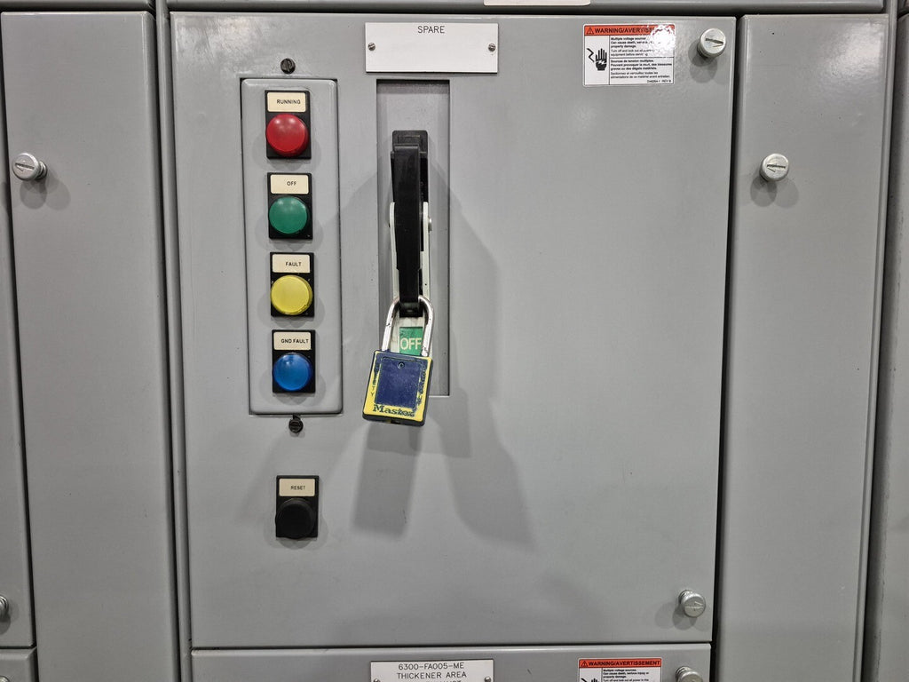 SIEMENS 25 hp 600V 3-Ph Motor Control Center Bucket 06FA
