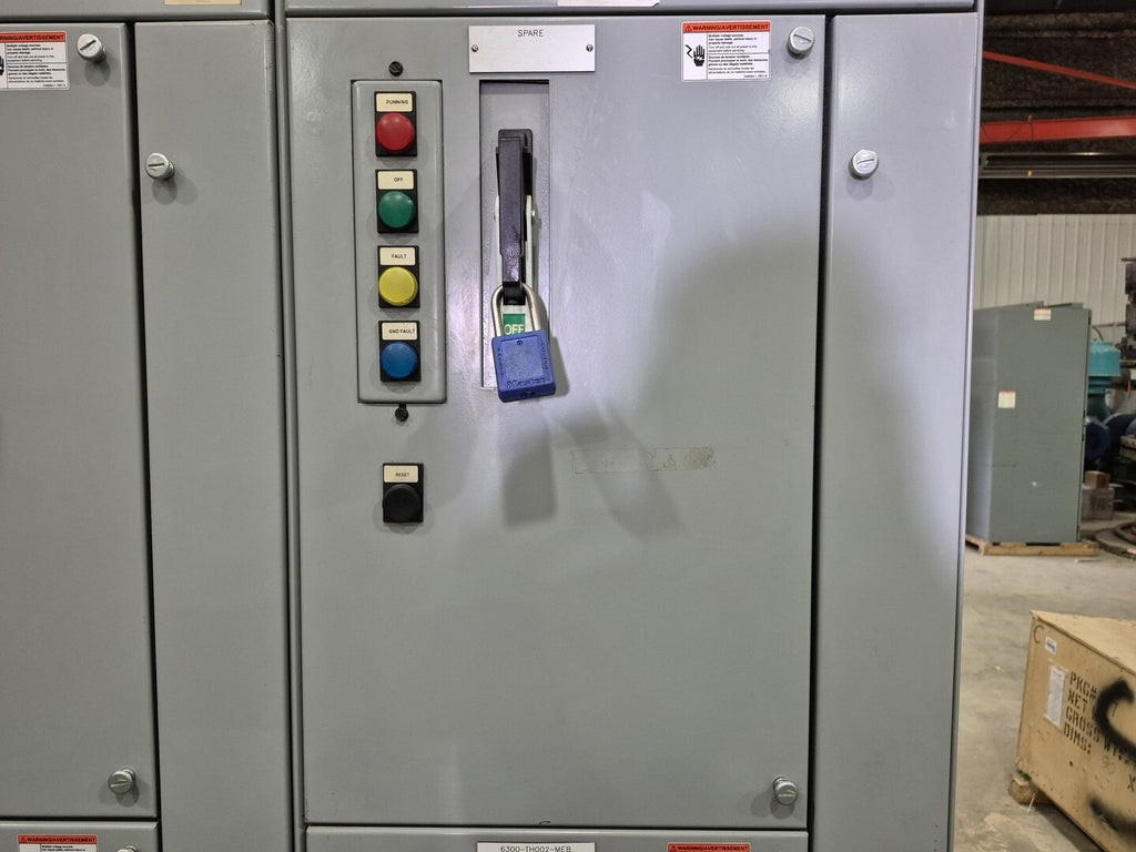 SIEMENS 50 hp 600V 3-Ph Motor Control Center Bucket 08FA