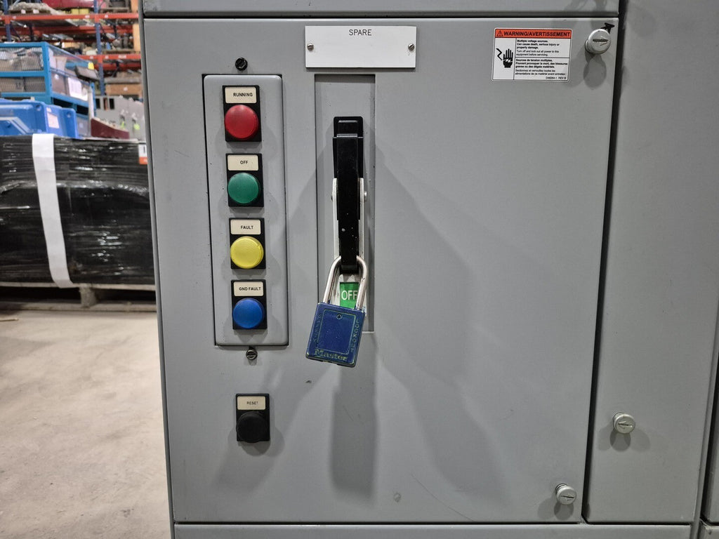 SIEMENS 10 hp 600V 3-Ph Motor Control Center Bucket 02FF