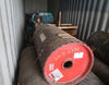 38" x 20.5" Rubber Pulley Lagging, Outside to Outside
