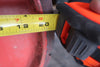 38" x 20.5" Rubber Pulley Lagging, Outside to Outside