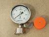ASHCROFT Sanitary Gauge 35-1032-S-15L-30#-XC4LLNHSG, 0-30 PSI, 3-1/2"