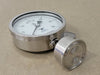 ASHCROFT Sanitary Gauge 35-1032-S-15L-30#-XC4LLNHSG, 0-30 PSI, 3-1/2"