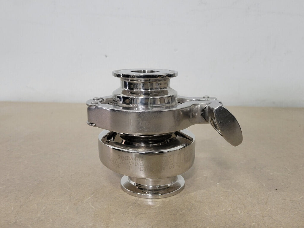 DFT 1" Sanitary Check Valve 215EBA4A3, 150 CWP, 316L SS