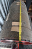 38" x 20.5" Rubber Pulley Lagging, Outside to Outside