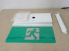 STANPRO Steel Running Man Exit Sign RMS0WH-IB