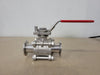 SVF FLOW CONTROLS 1" 1000 WOG Ball Valve CF8M