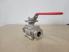SVF FLOW CONTROLS 1" 1000 WOG Ball Valve CF8M