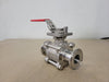SVF FLOW CONTROLS 1" 1000 WOG Ball Valve CF8M