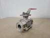 SVF FLOW CONTROLS 1" 1000 WOG Ball Valve CF8M