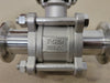 SVF FLOW CONTROLS 1" 1000 WOG Ball Valve CF8M