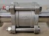 SVF FLOW CONTROLS 1" 1000 WOG Ball Valve CF8M