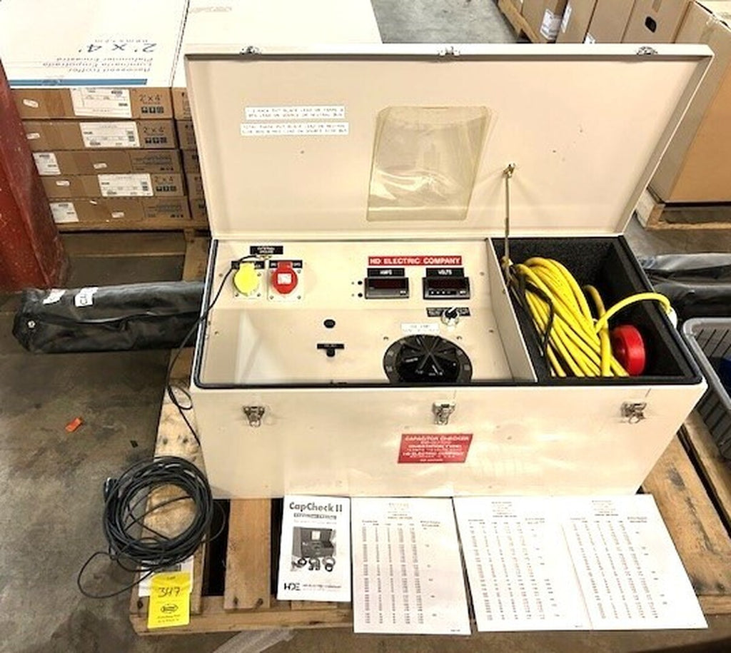 HD ELECTRIC Cap Check II Substation Type CC-II/100 Capacitor Checker