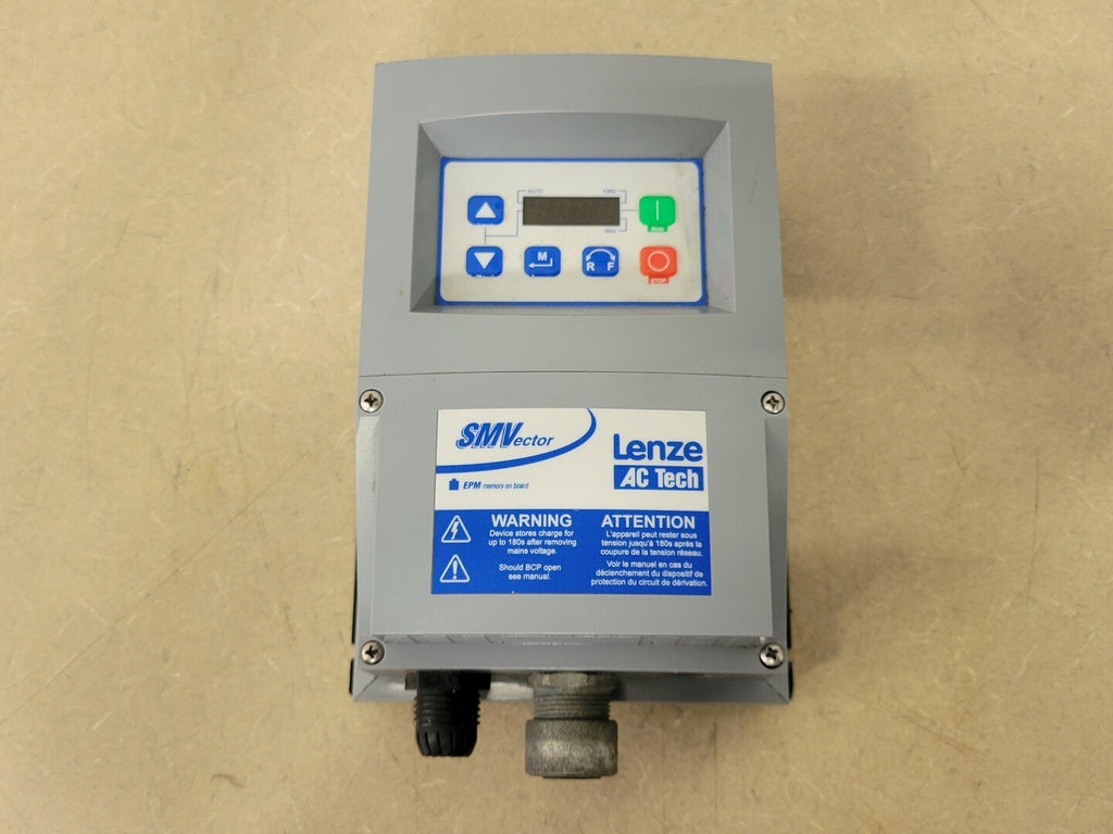 LENZE AC TECH 1 hp, 460 Volts, 3-Phase VFD ESV751N04TXE