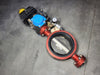 STEALTH INTERNATIONAL 6" Butterfly Valve 4216, w/ Actuator DA75, Monitor FSYB-5T20