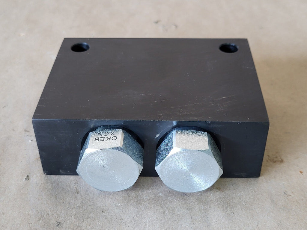 SUN HYDRAULICS Hydraulic Valve Block CKEBXCN-YAJ/S 2ENO-AB