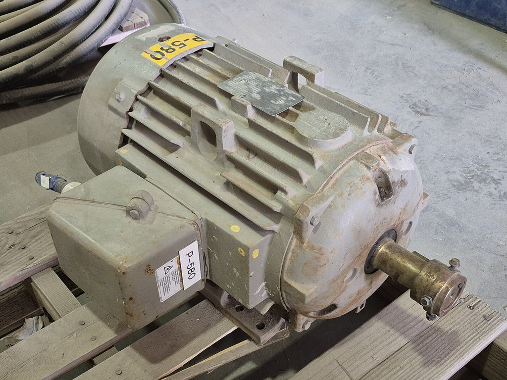 GENERAL ELECTRIC 15 hp 460 volts 1765 rpm 254T Electric Motor 5KS254LAB231