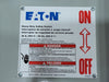 EATON 30A 600V 3-Pole Non-Fusible Heavy Duty Safety Switch DH361UGK