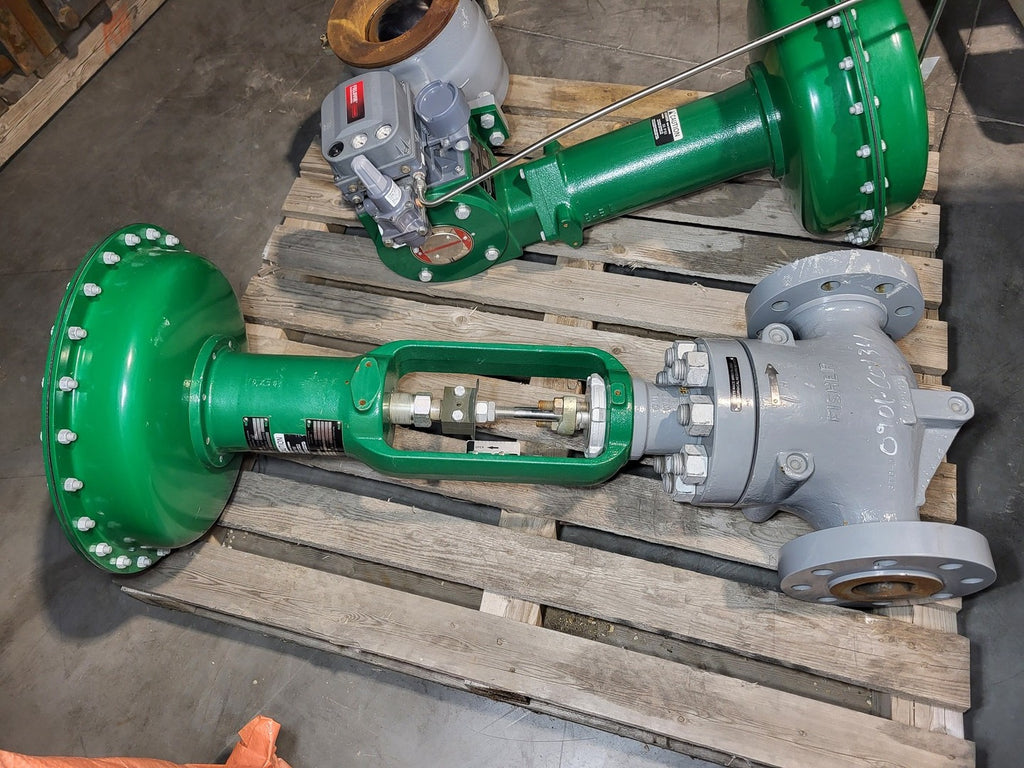 FISHER CONTROLS 3" Class 900 Control Valve HPT w/ Size 60 Actuator 657