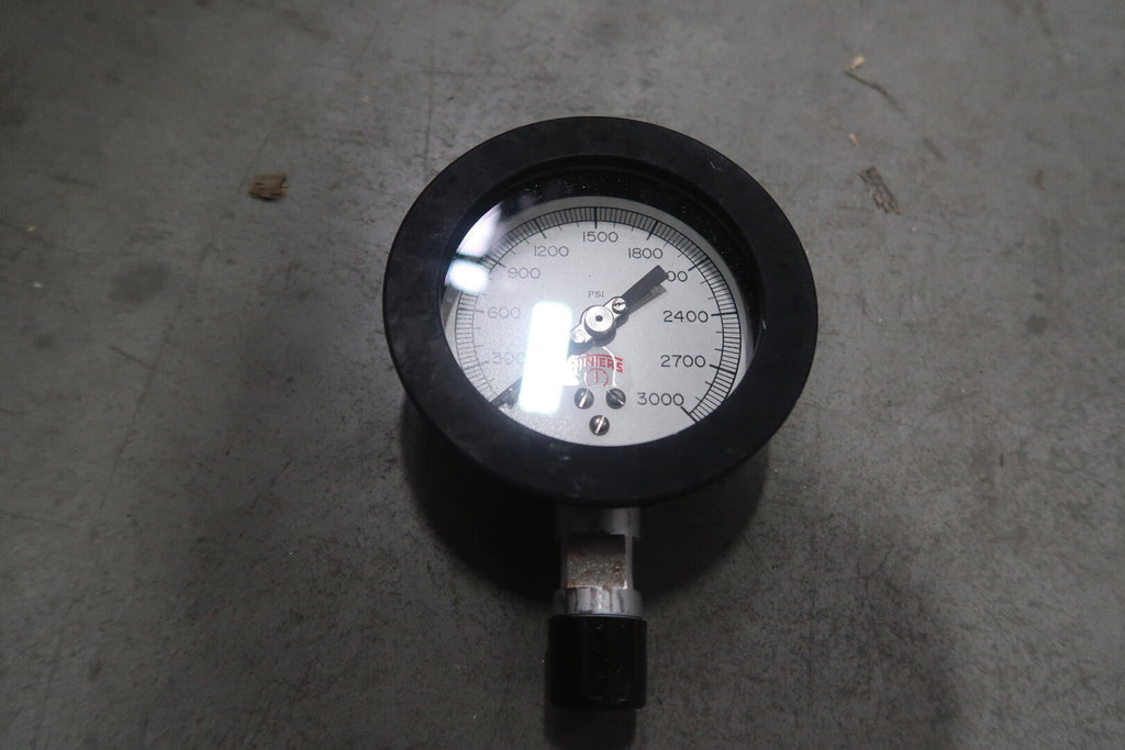WINTER'S 0-3000 psi Pressure Gauge