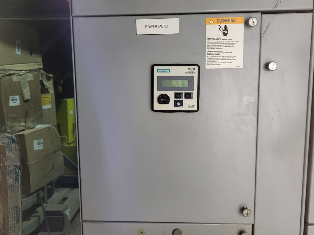SIEMENS 9300 Series Power Meter MCC Bucket