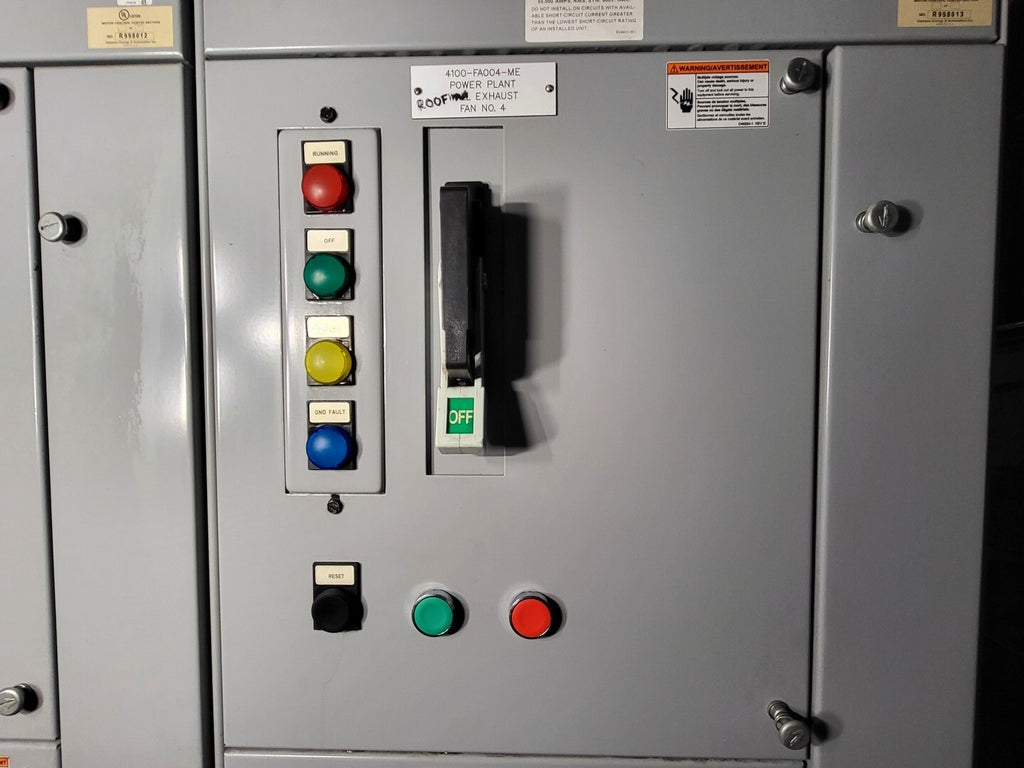 SIEMENS 7.5 hp 600V 3-Ph Motor Control Center Bucket 04FA