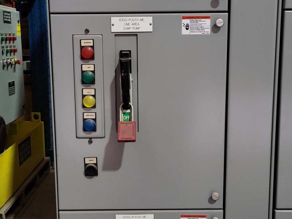 SIEMENS 5 hp 600V 3-Ph Motor Control Center Bucket 05FG