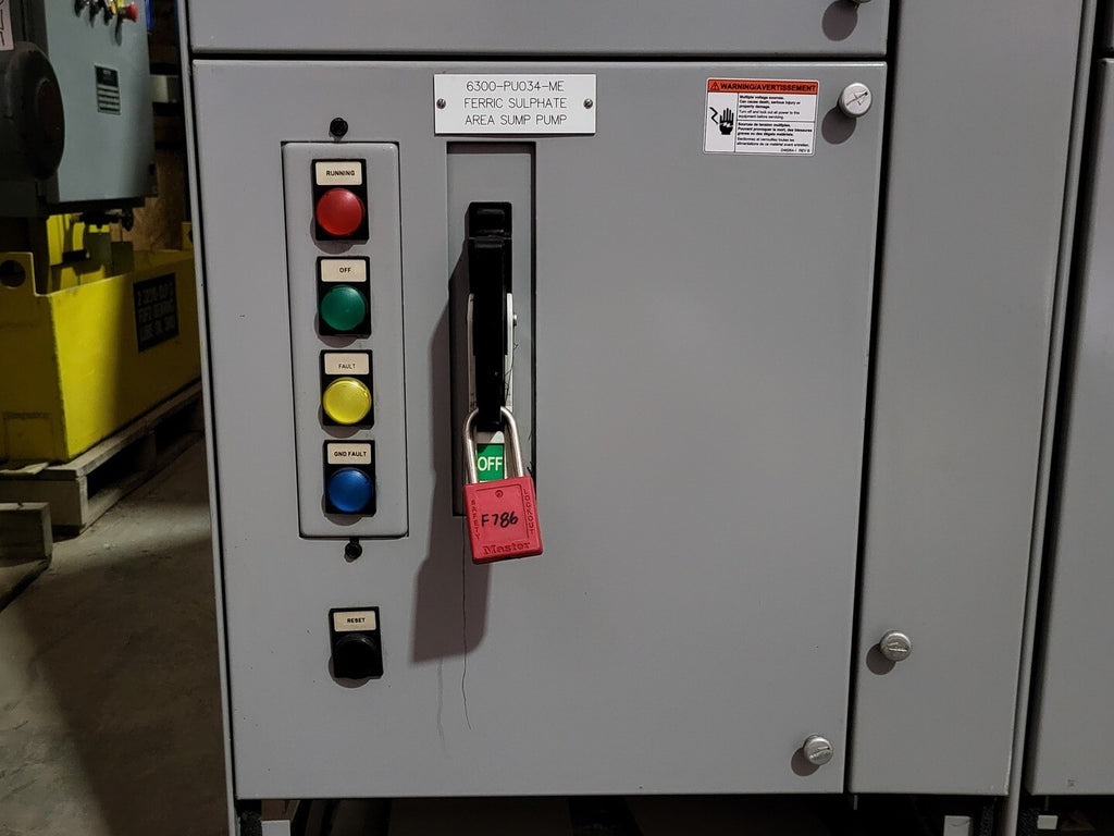 SIEMENS 5 hp 600V 3-Ph Motor Control Center Bucket 05FG