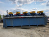 METSO 5-Cell DR-24 Copper Cleaner Scavenger Flotation Machine 5.6 kW 1.4 m3