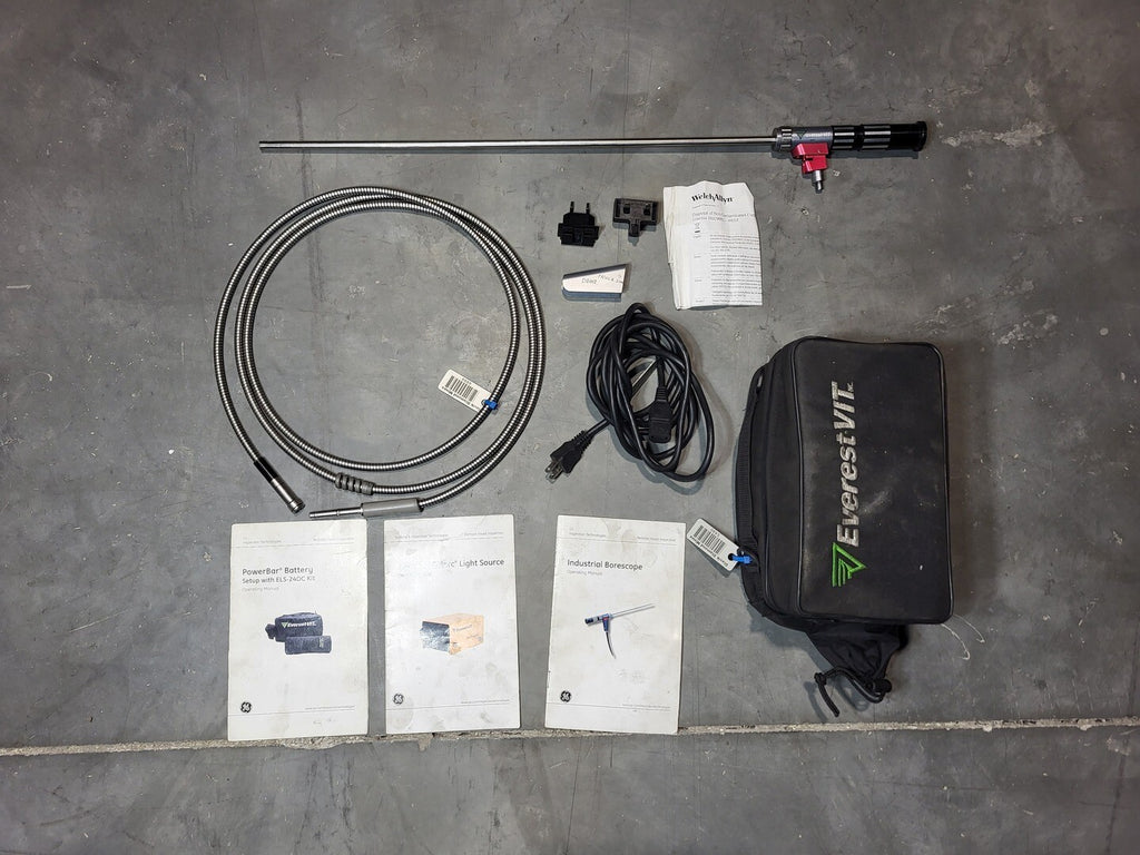 GENERAL ELECTRIC Everest VIT Rigid Borescope Set w/ Case RZ10-57-90-56