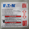 EATON 100 Amp 600 volts Heavy Duty Safety Switch DH363FGK