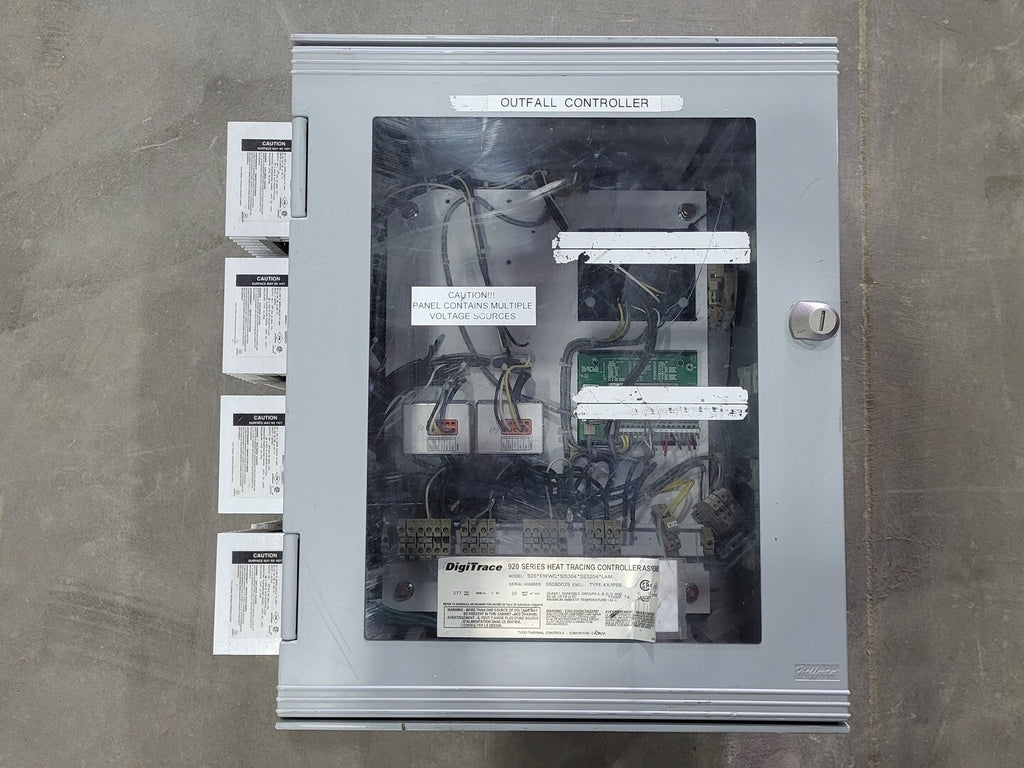DIGITRACE 920 Series Heat Tracing Controller Assembly 920E9FWQSIS304SS3204LAM