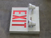 LUMACELL Emergency Exit Metal Combination Unit w/ Lights 10LMCE2MT9W
