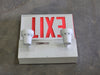 LUMACELL Emergency Exit Metal Combination Unit w/ Lights 10LMCE2MT9W