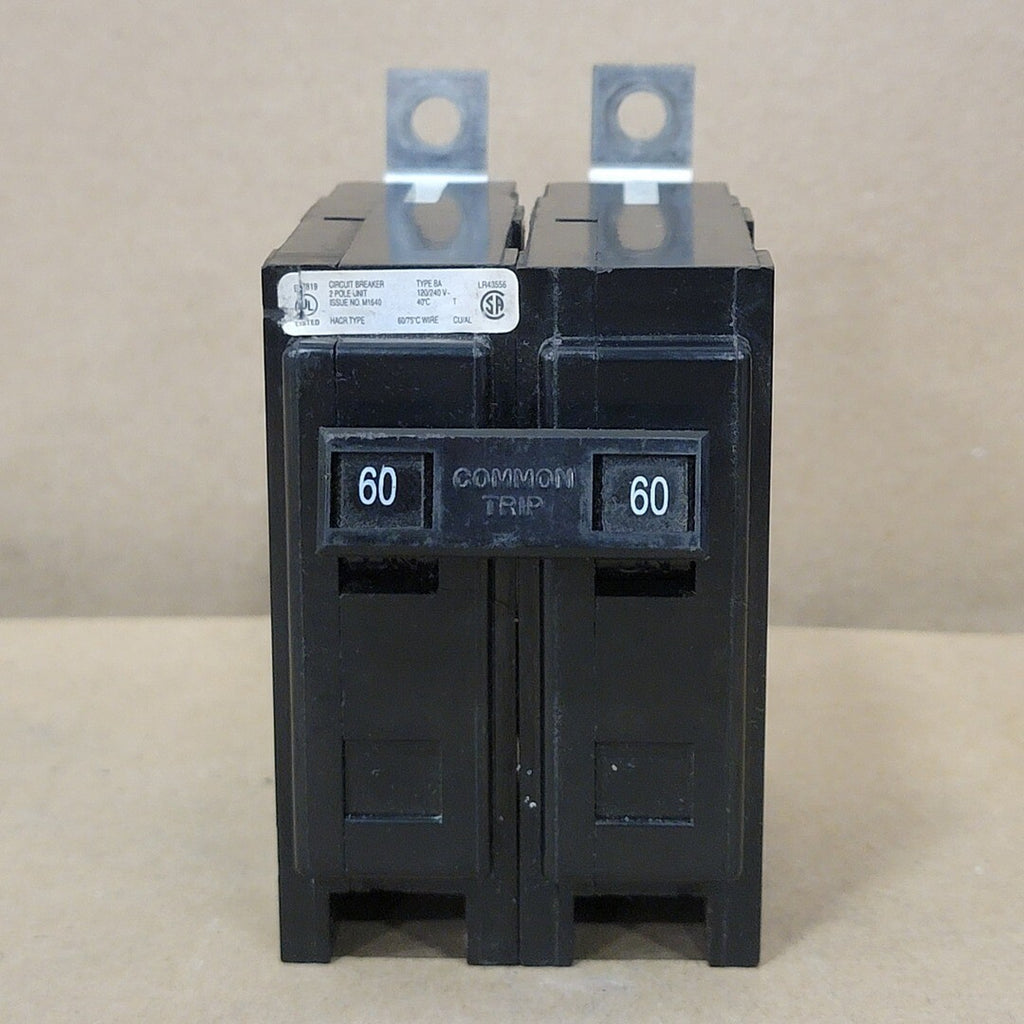 CUTLER-HAMMER 60 Amp, 2 Pole, 240 Volts Circuit Breaker BA260