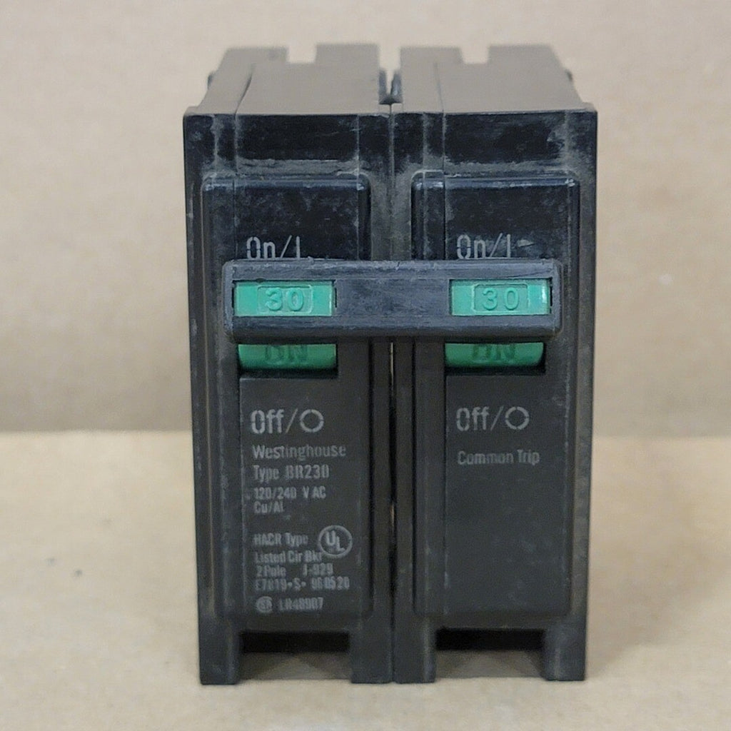 WESTINGHOUSE 30 Amp, 2 Pole, 120/240 Volts Circuit Breaker BR230