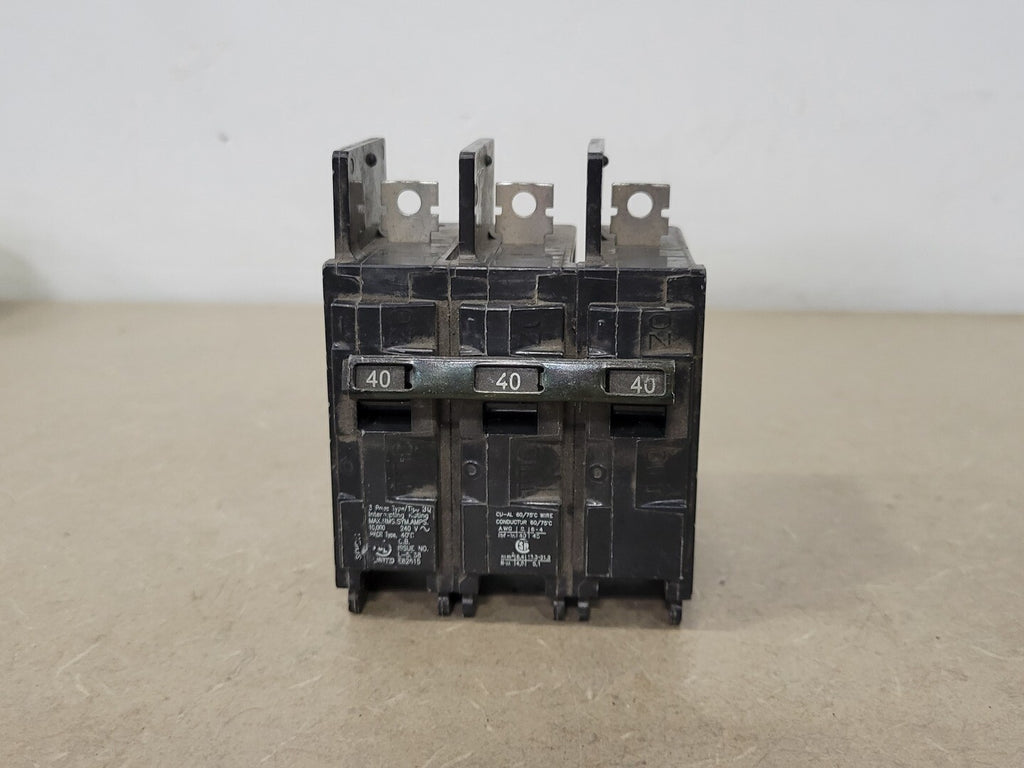 SIEMENS 40 Amp, 3 Pole, 240 Volts Circuit Breaker BQ3B040