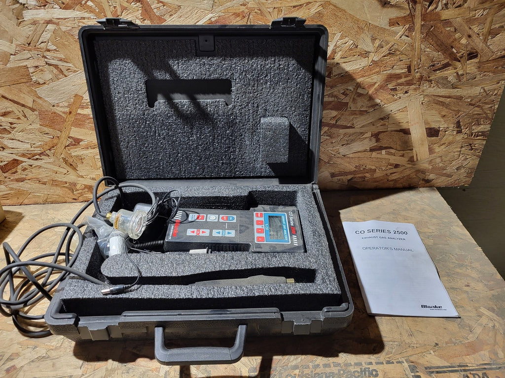 BLANKE Exhaust Gas Analyzer CO Series 2500