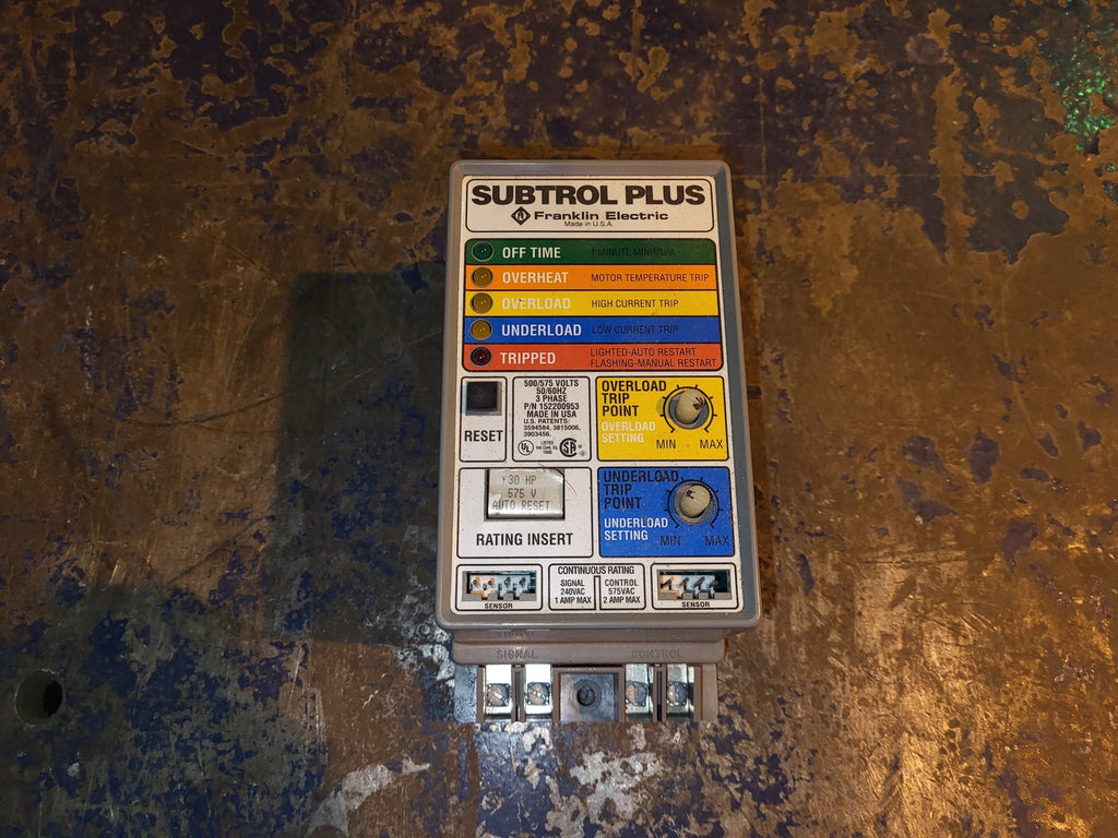 FRANKLIN ELECTRIC Subtrol Receiver P/N 152200953