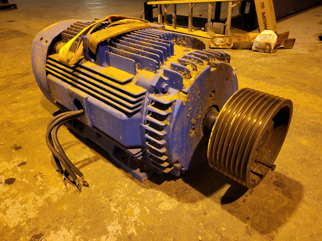 GENERAL ELECTRIC 150 hp, 575 Volts, 1190 rpm, 3-Ph, 447T Electric Motor 5KE447SS304A