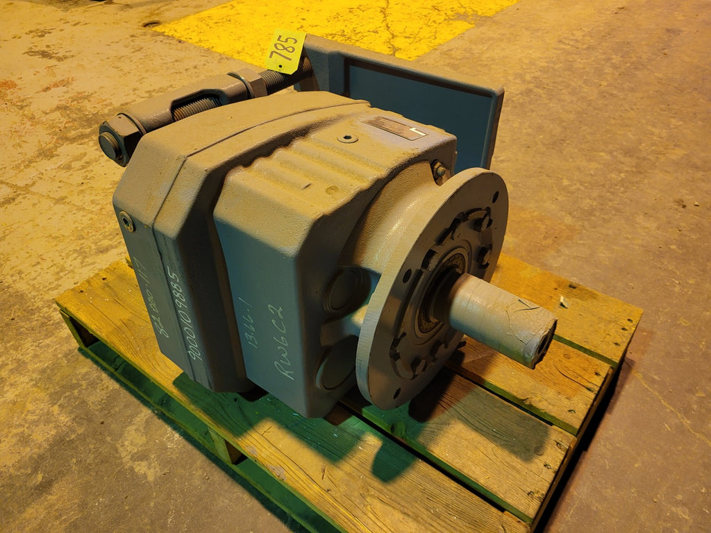 SEW-EURODRIVE 13.66:1 Ratio Helical Gear Reducer RF107AD5P254-2