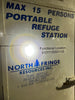NORTH FRINGE 15-Person Portable Refuge Station, Model 2015