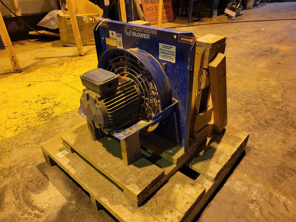 NORTHERN BLOWER 1 hp Exhaust Fan, 575 Volts