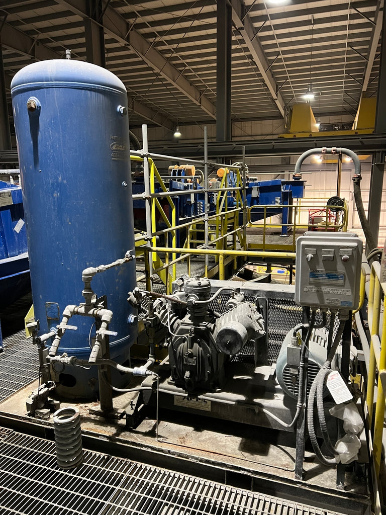 APPL 34 CFM, 320 PSI Air Compressor CP18-1112 for Primary Gravity Concentrators