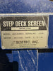 SIZETEC, INC. 38" x 6 ft Step Deck Screen SDS38-6MV-5